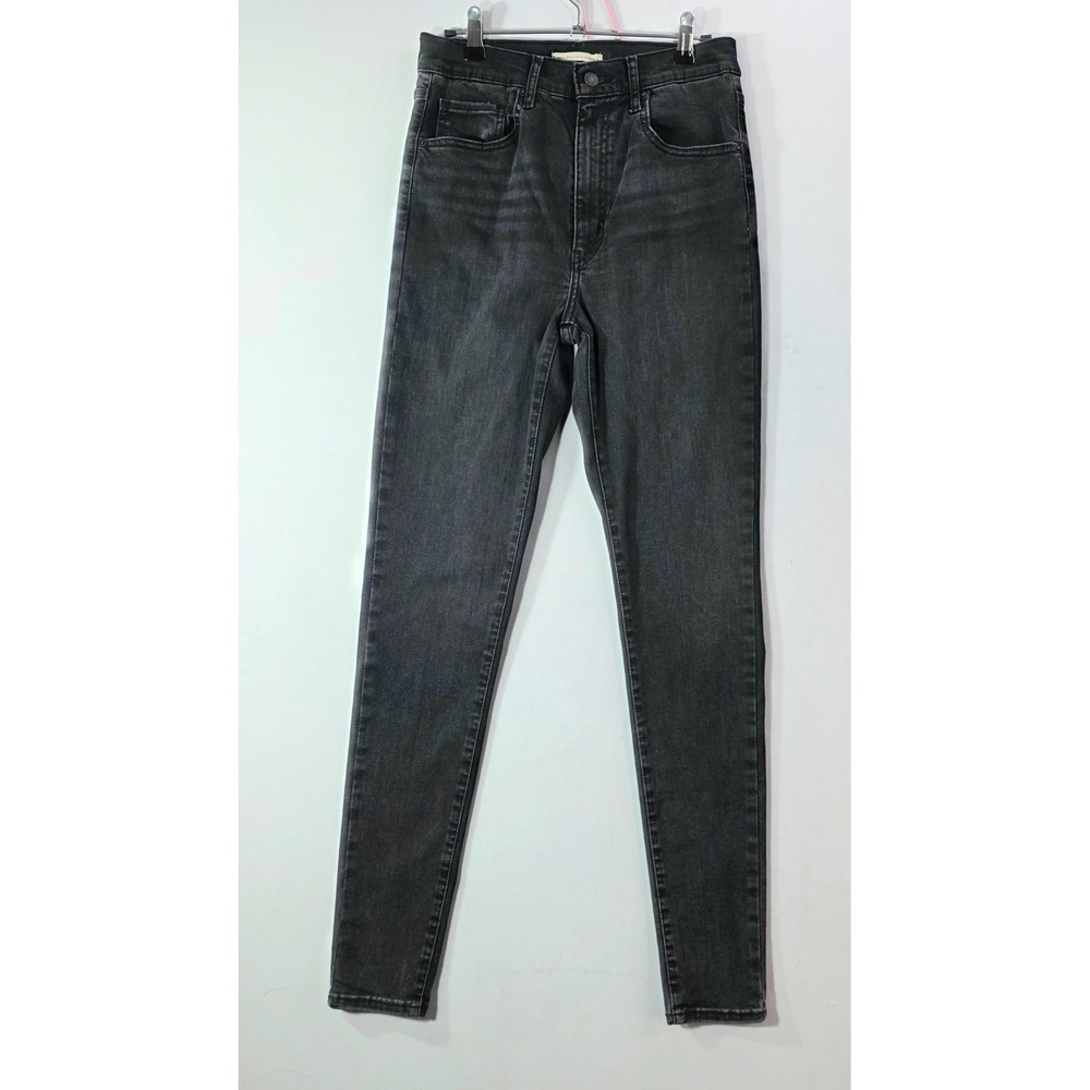 Levis 721 High Rise Skinny Jeans Faded Black FITS 28x31 (TAG 30x32)